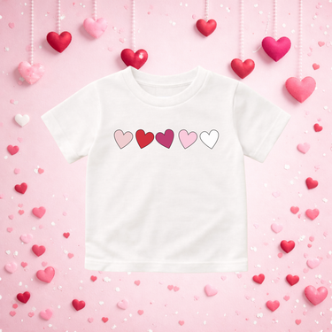 Mini Hearts Toddler T-Shirt
