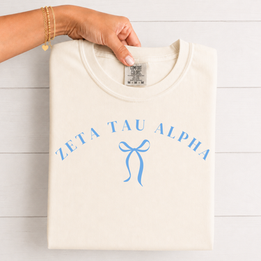 Zeta Tau Alpha Ribbon T-Shirt