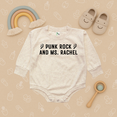 Punk Rock and Ms.Rachel Bubble Romper