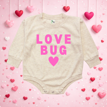 Love Bug Bubble Romper