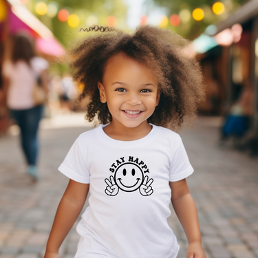 Stay Happy Toddler T-Shirt