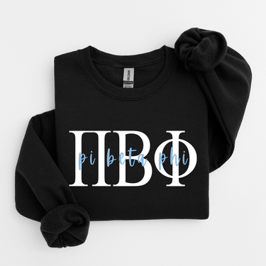 Pi Beta Phi Classic Letters Sweater