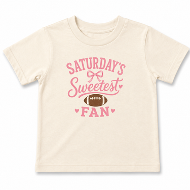 Saturday's Sweetest Fan Toddler T-Shirt