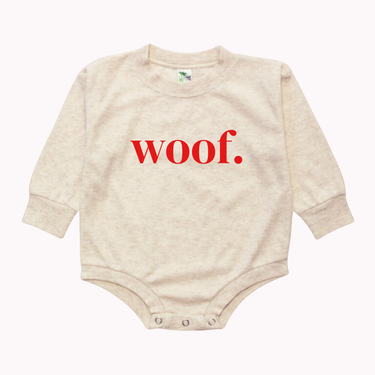 Woof Bubble Romper