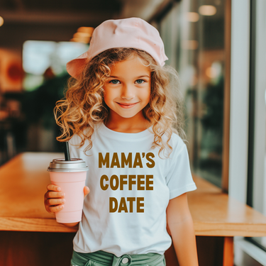 Mama's Coffee Date Toddler T-Shirt