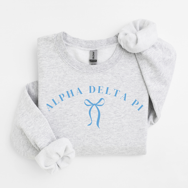 Alpha Delta Pi Blue Bow Sweater