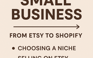 Starting Your Own Cricut Small Business: Etsy vs. Shopify (Gear, Pricing, & My Exact Workflow)