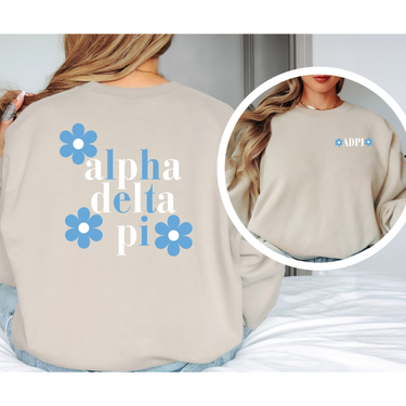 Alpha Delta Pi Daisy Sweater