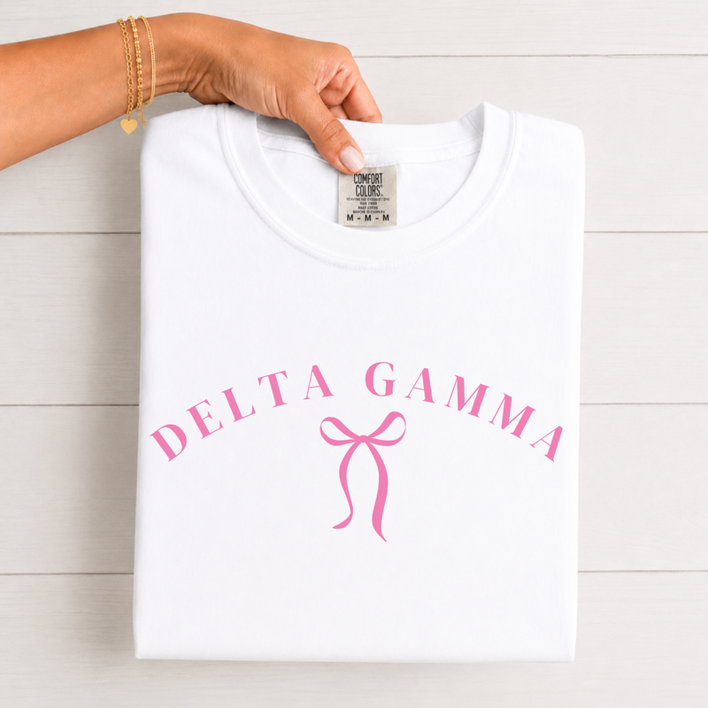 Delta Gamma Pink Ribbon T-Shirt