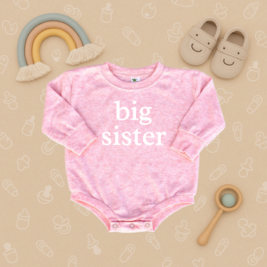 Big Sister Bubble Romper