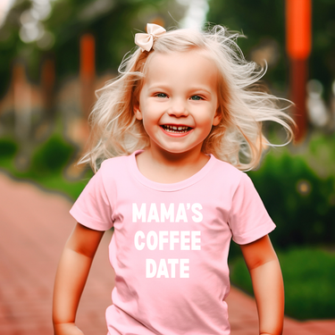 Mama's Coffee Date Toddler T-Shirt