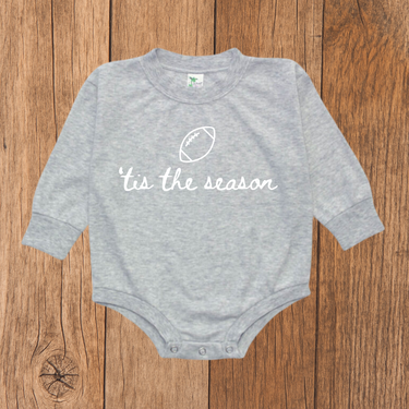 'Tis the Football Season Bubble Romper