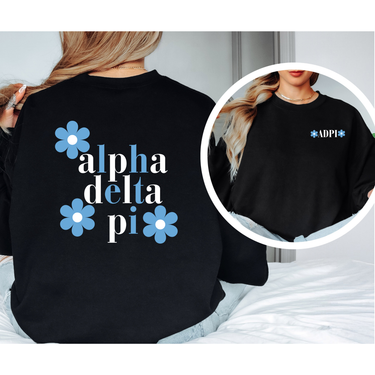 Alpha Delta Pi Daisy Sweater