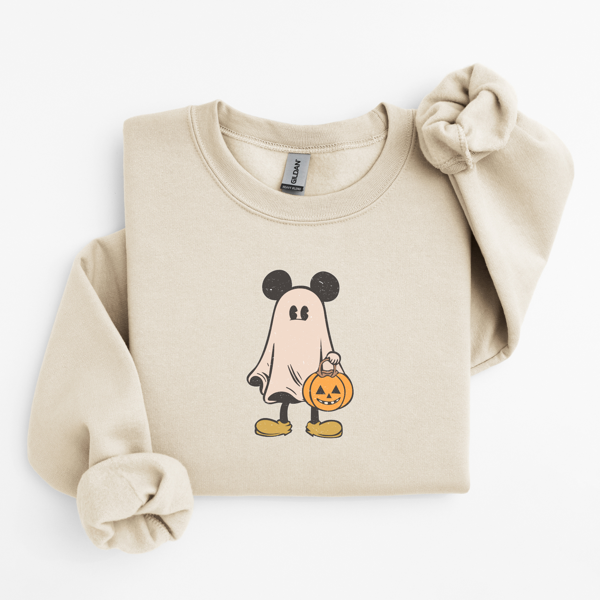 Ghost Mouse Disney Ears Sweater