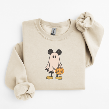 Ghost Mouse Disney Ears Sweater