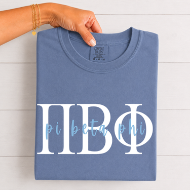 Pi Beta Phi Classic Letters T-Shirt