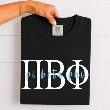 Pi Beta Phi Classic Letters T-Shirt