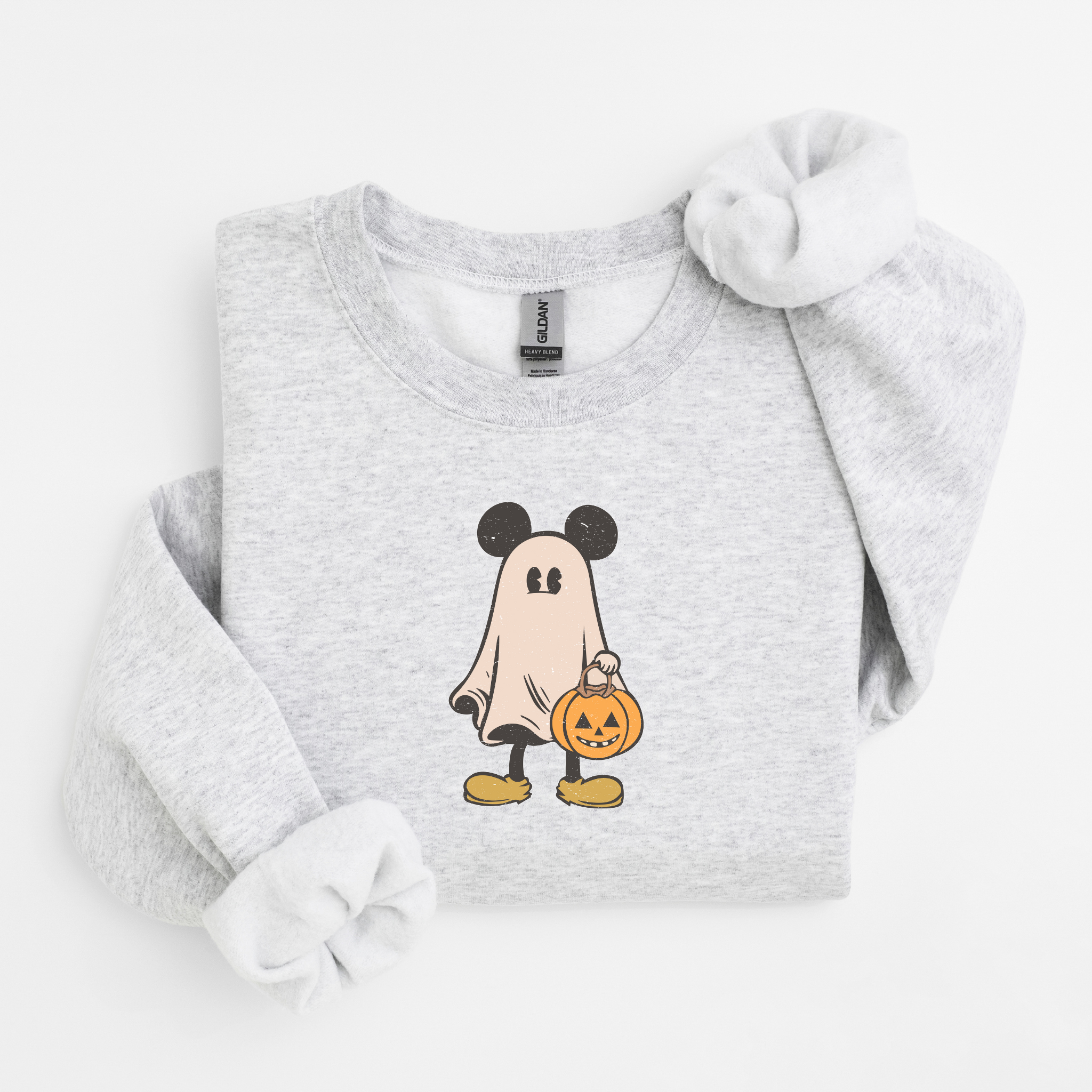 Ghost Mouse Disney Ears Sweater