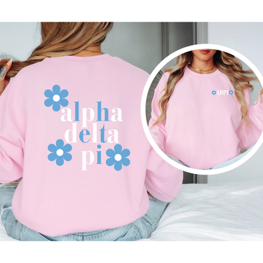 Alpha Delta Pi Daisy Sweater