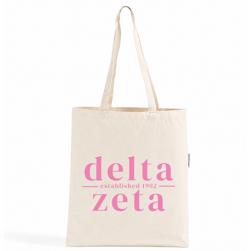 Delta Zeta University Tote Bag