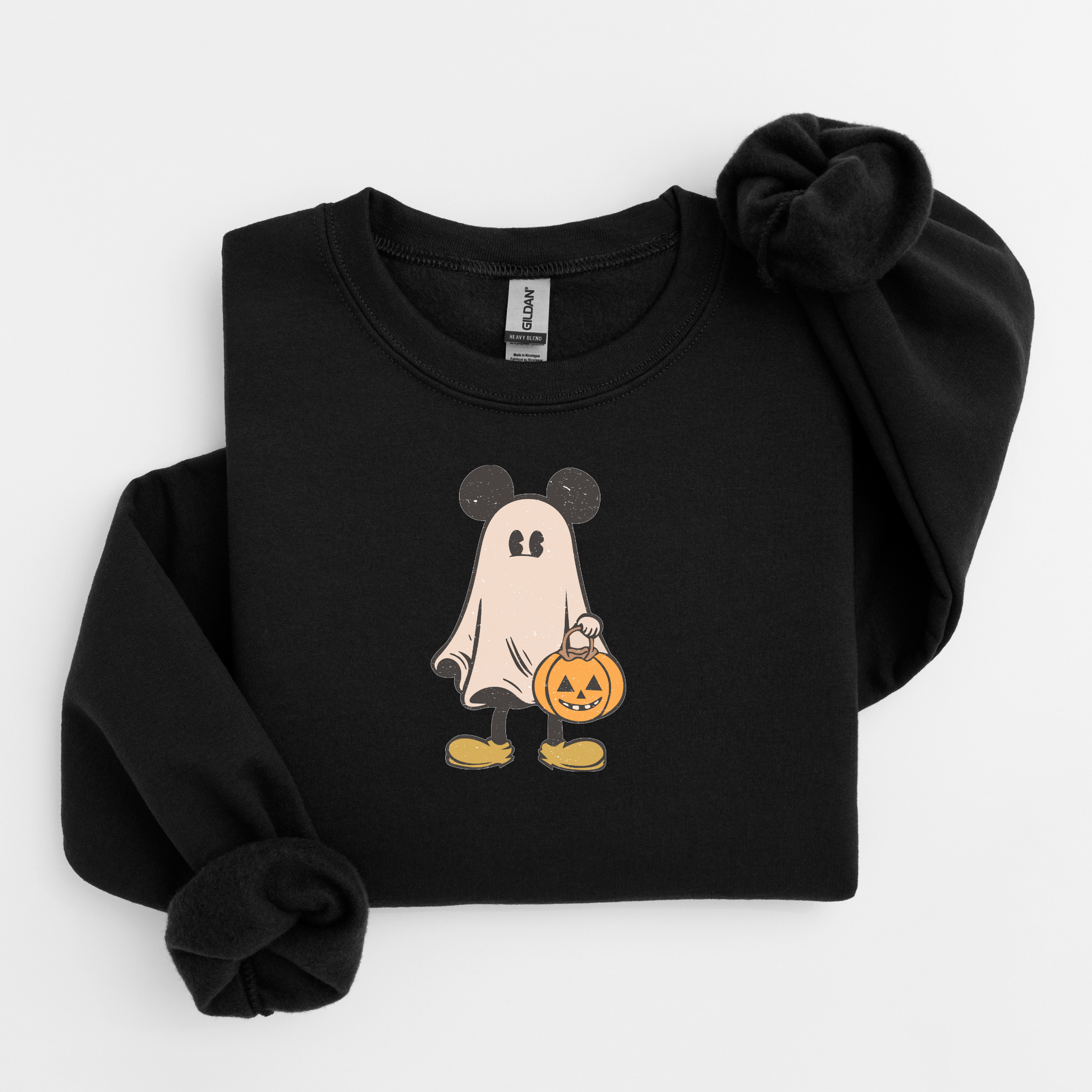 Ghost Mouse Disney Ears Sweater