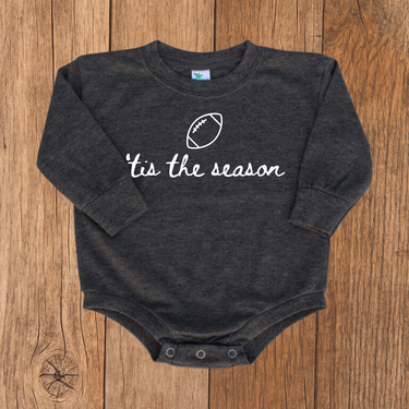 'Tis the Football Season Bubble Romper