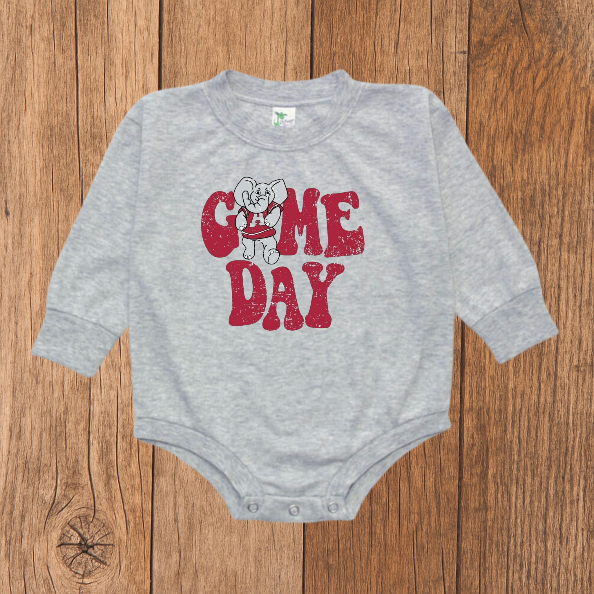Game Day Alabama Bubble Romper