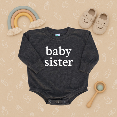 Baby Sister Bubble Romper