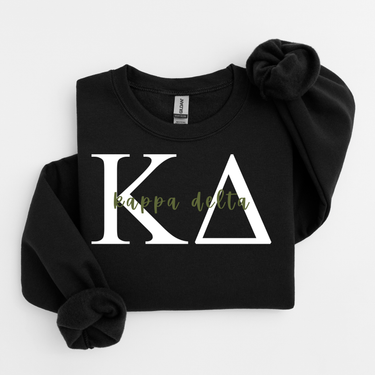 Kappa Delta Classic Letters Sweater