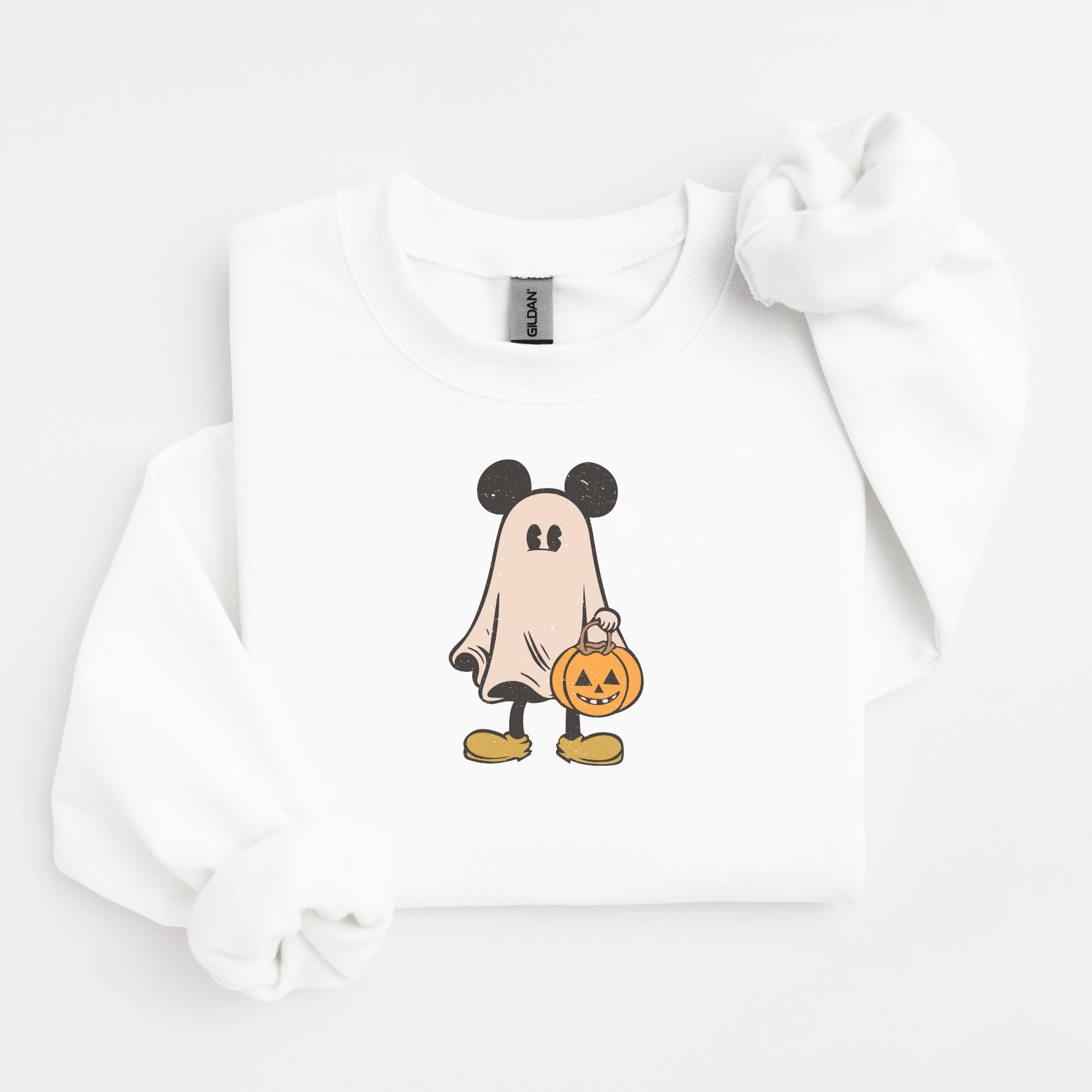 Ghost Mouse Disney Ears Sweater