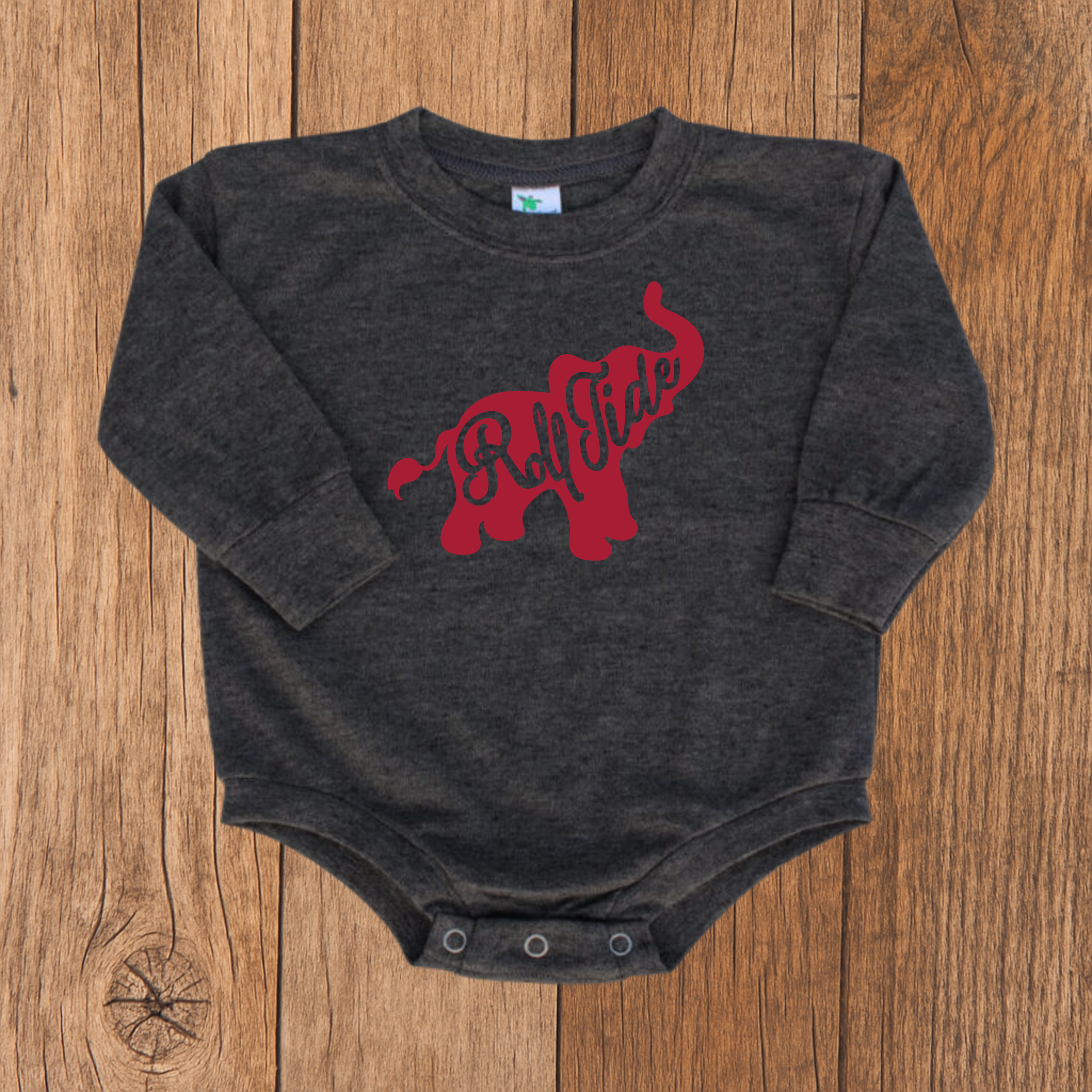 Roll Tide Elephant Bubble Romper