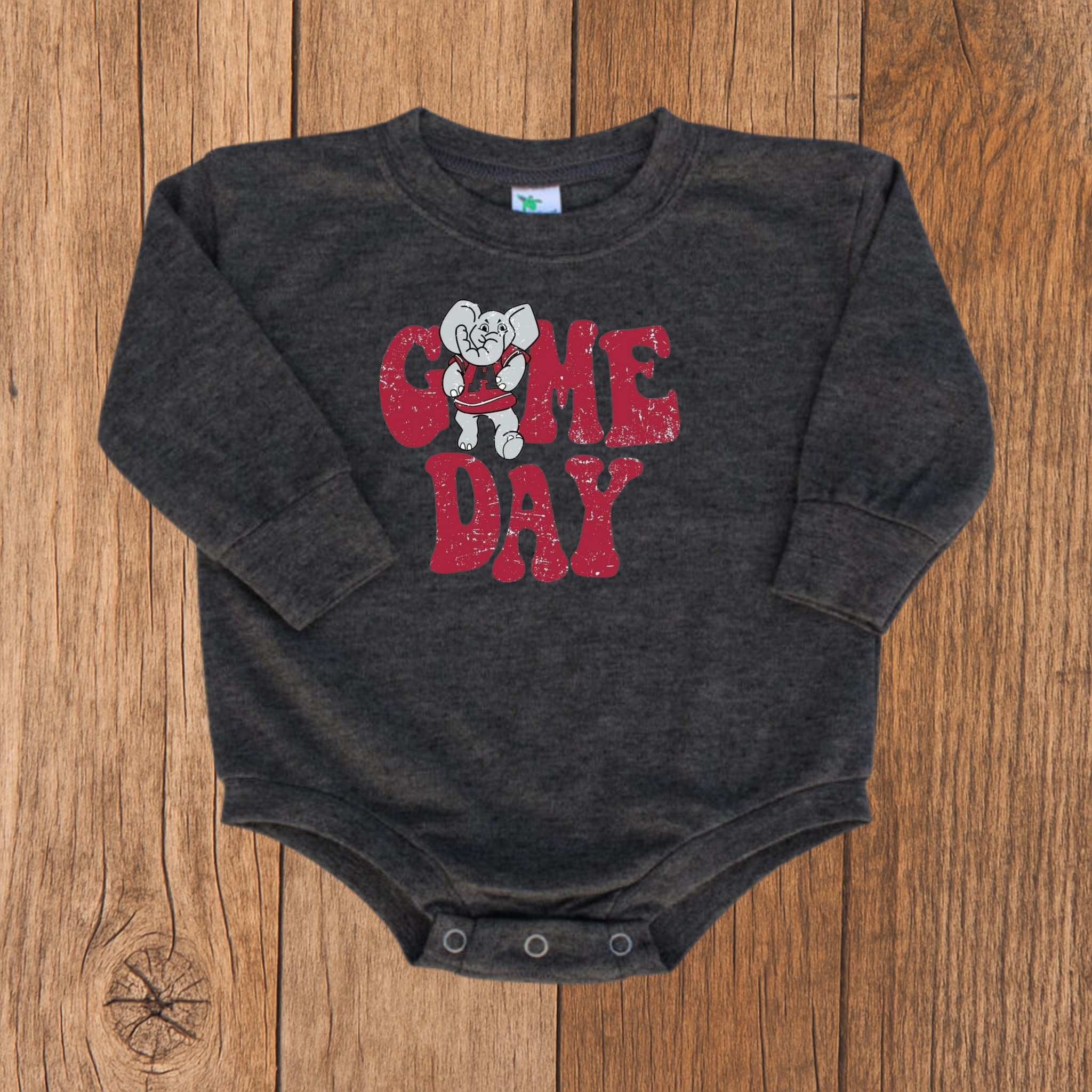 Game Day Alabama Bubble Romper