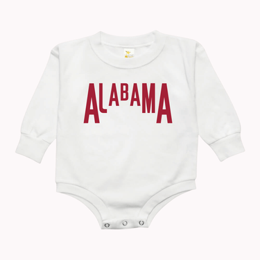 Alabama Retro Bubble Romper