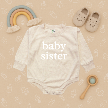 Baby Sister Bubble Romper