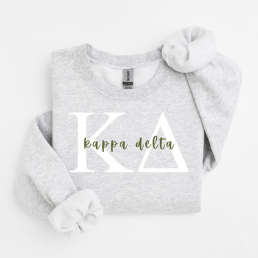 Kappa Delta Classic Letters Sweater