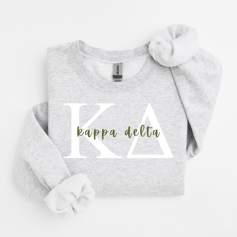 Kappa Delta Classic Letters Sweater