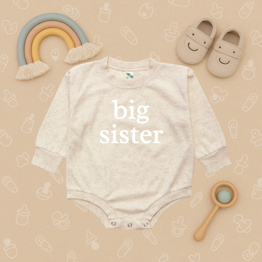 Big Sister Bubble Romper