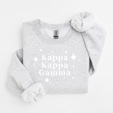 Kappa Kappa Gamma White Stars Sweater