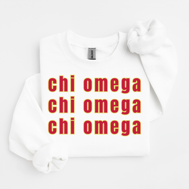 Triple Chi Omega Sweater