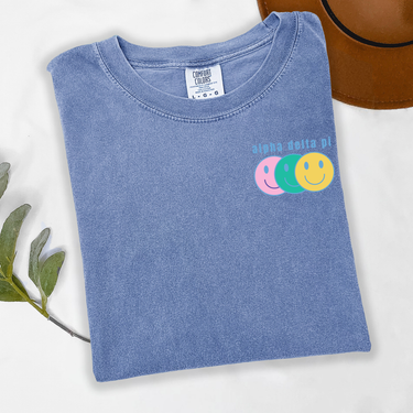 Alpha Delta Pi Smiley Face T-Shirt