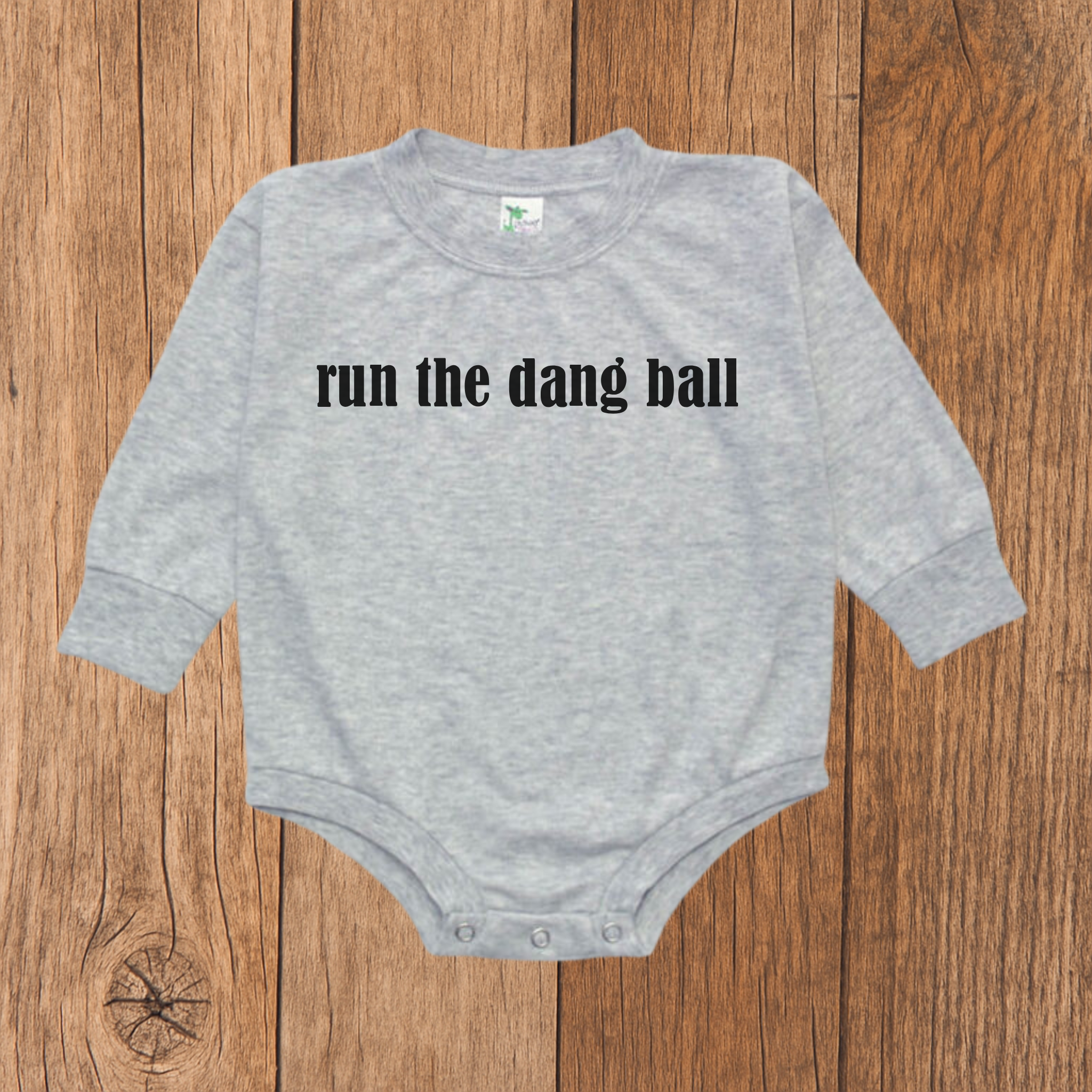 Run the Dang Ball Bubble Romper