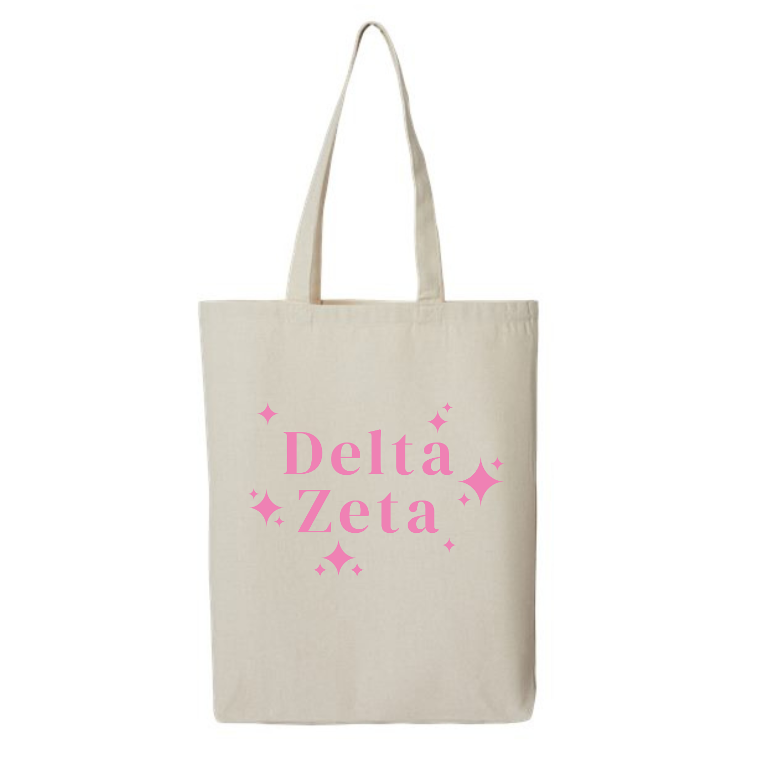 Delta Zeta Stars Tote Bag