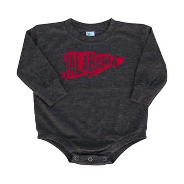 Alabama Pennant Bubble Romper