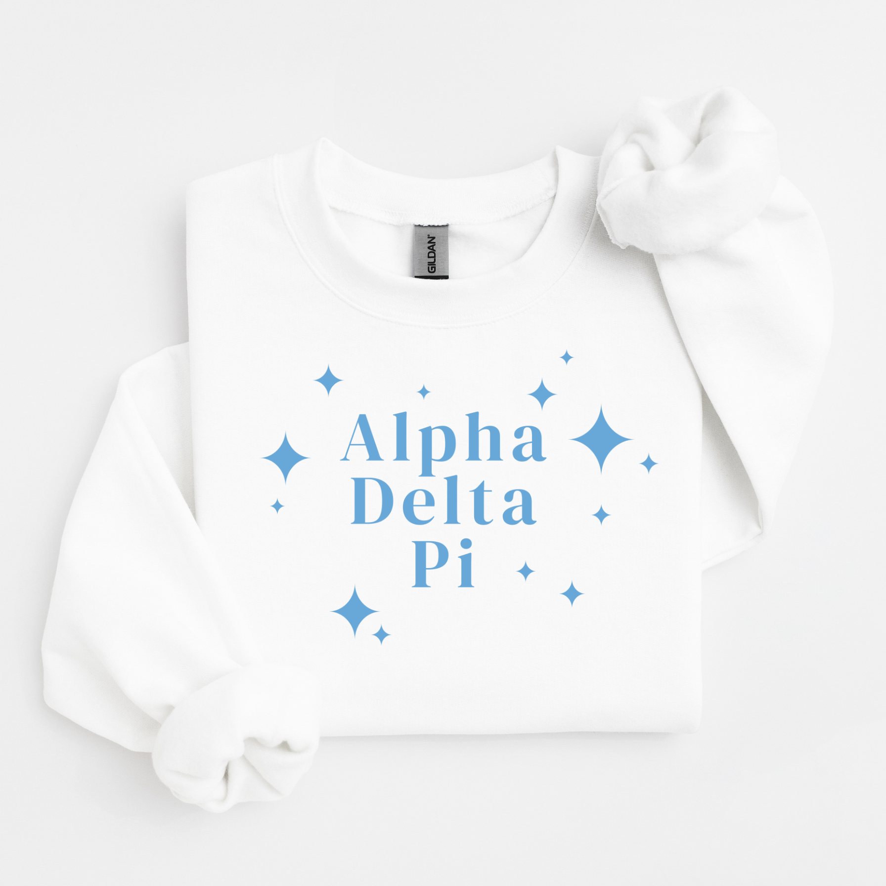 Alpha Delta Pi Blue Stars Sweater
