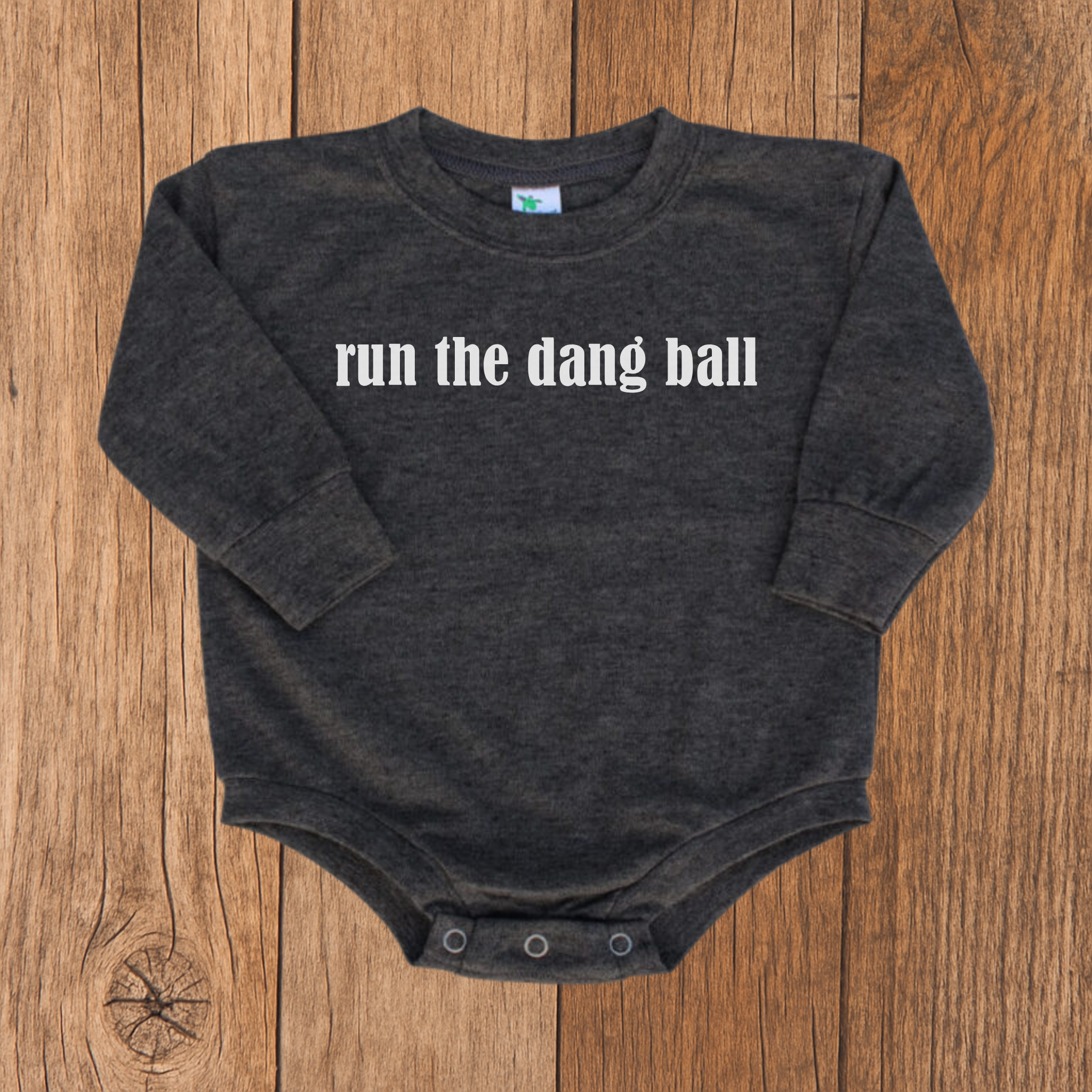 Run the Dang Ball Bubble Romper