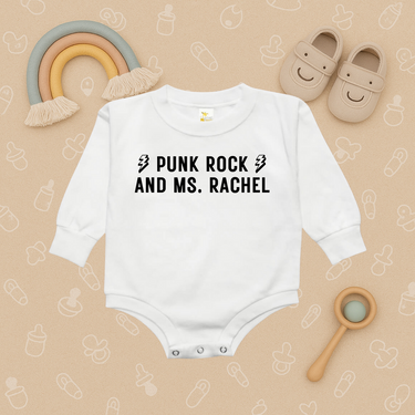 Punk Rock and Ms.Rachel Bubble Romper