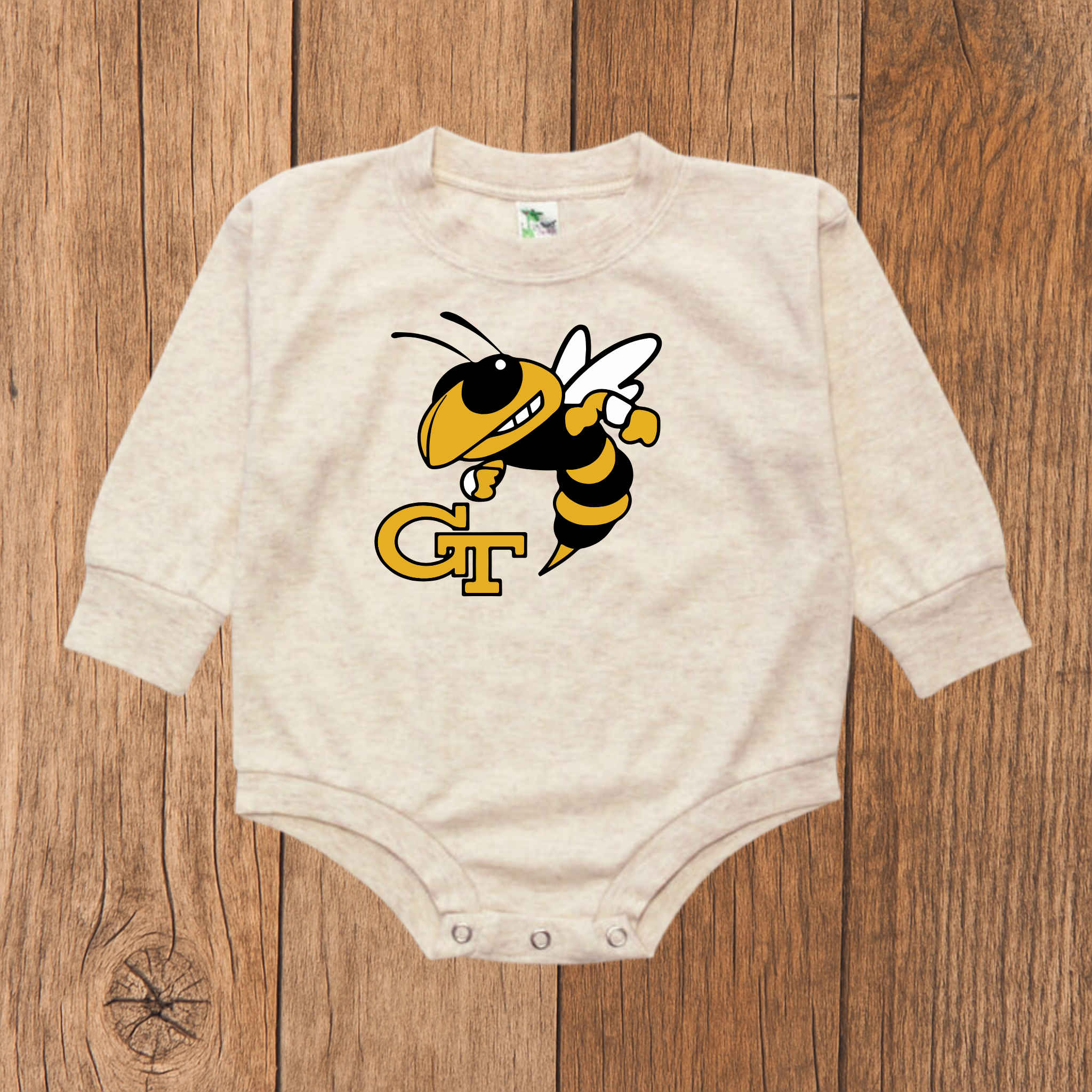 Georgia Tech Buzz Bubble Romper