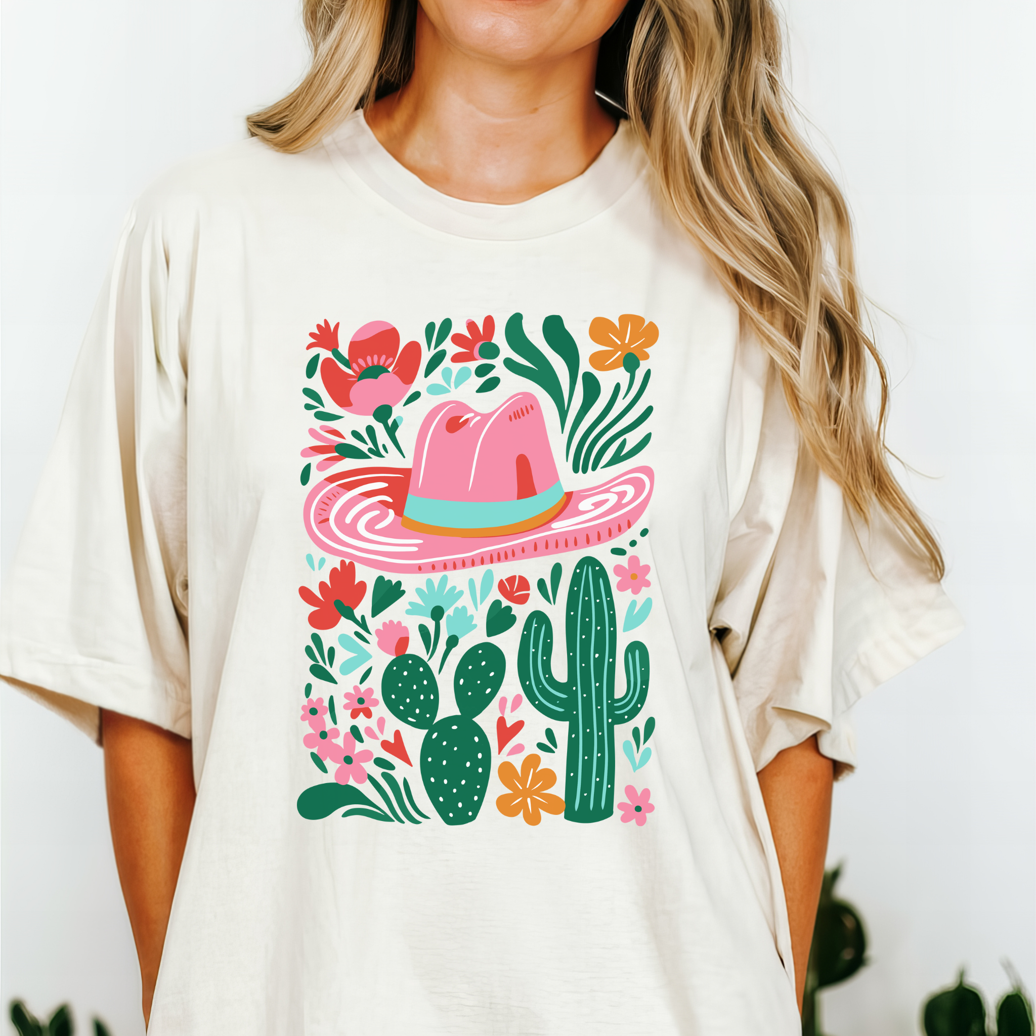 Boho Cowboy Hat T-Shirt