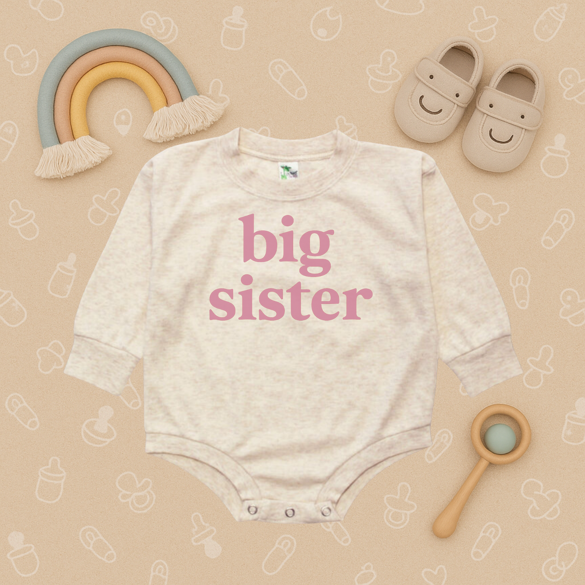 Big Sister Bubble Romper