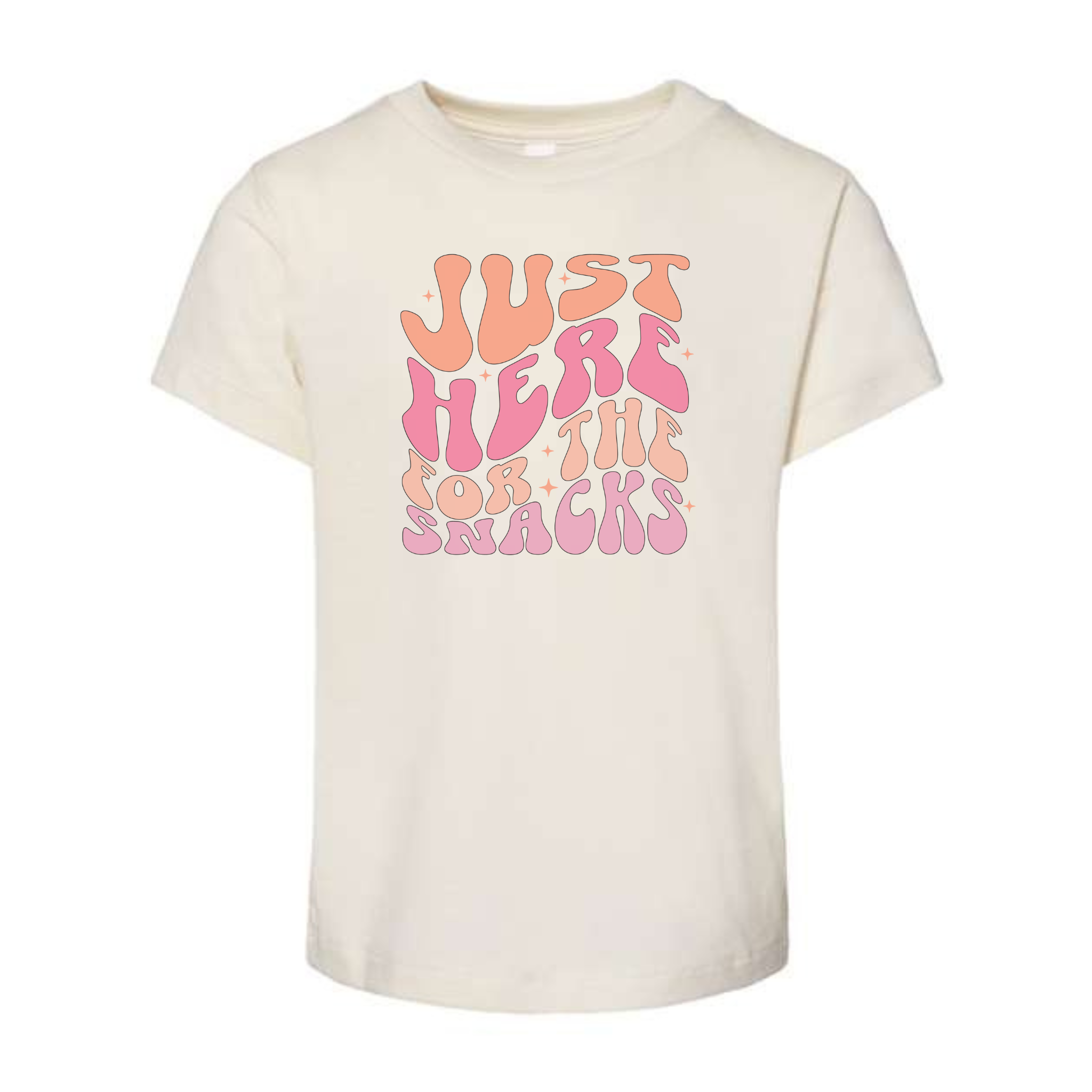 Just Here for the Snacks Toddler T-Shirt